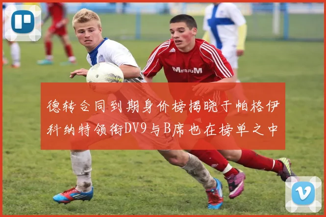德转合同到期身价榜揭晓于帕格伊科纳特领衔DV9与B席也在榜单之中